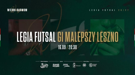 Legia Warszawa Futsal vs GI Malepszy Leszno