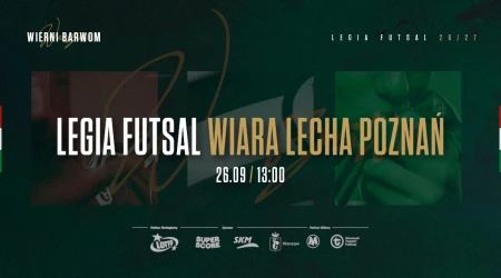 Legia Warszawa Futsal vs Wiara Lecha Poznań